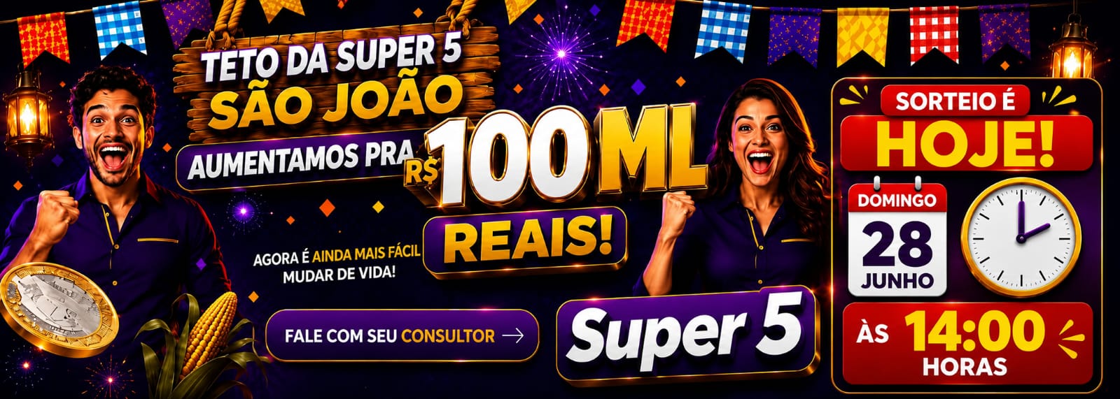 SUPER 5 são joão
